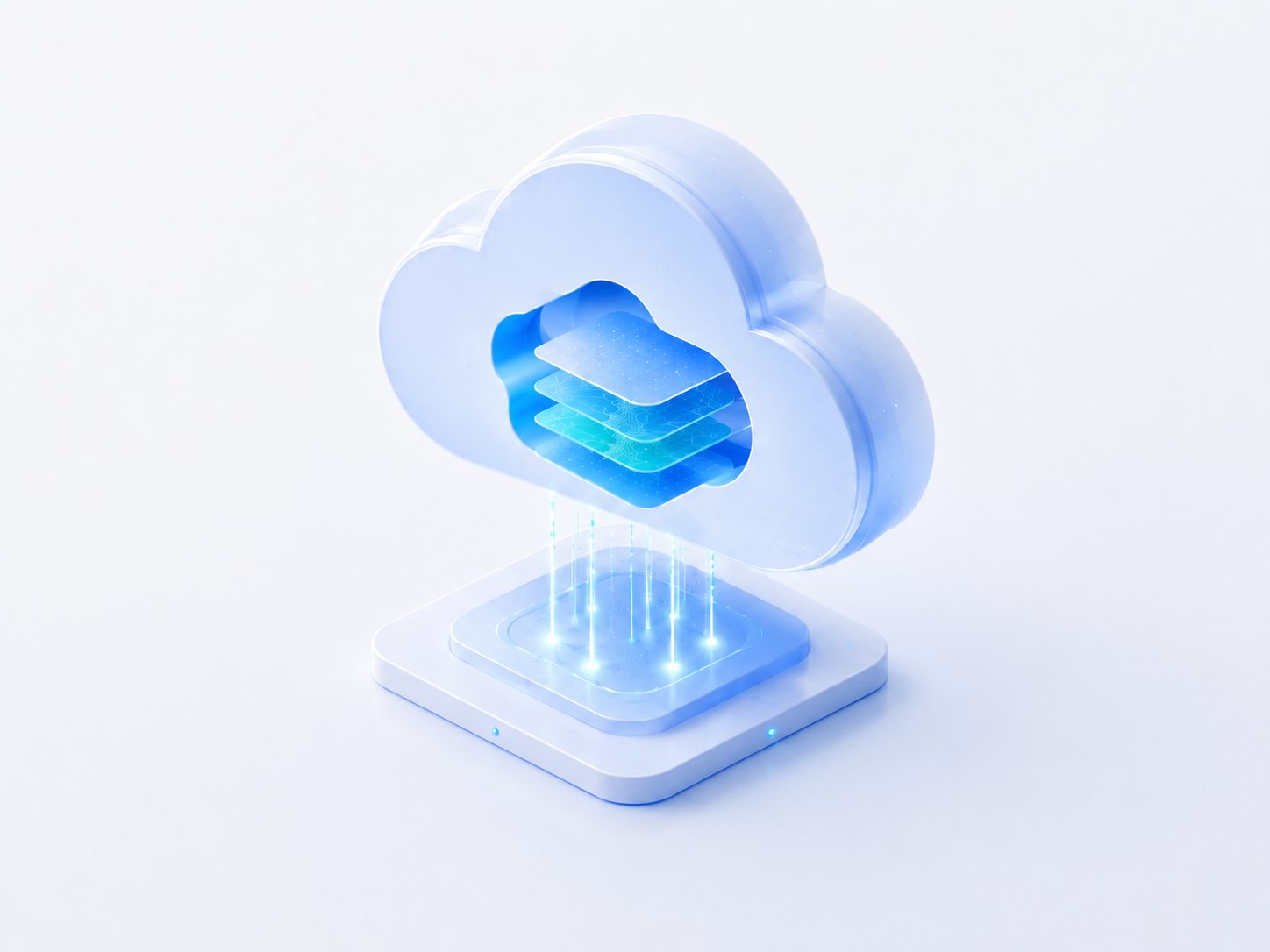 GIS Enterprise Cloud Layout